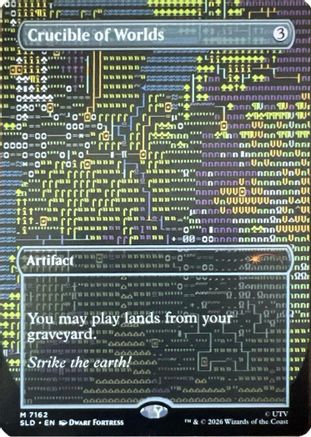 Crucible of Worlds (7162) (SLD-7162) - Secret Lair Drop Series