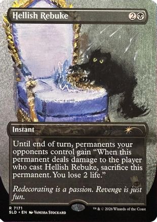 Hellish Rebuke (SLD-7171) - Secret Lair Drop Series