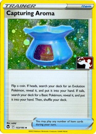 Capturing Aroma (Cosmos Holo) 153/195  - Holofoil Prize Pack Series Cards - Uncommon