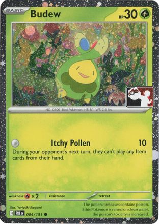Budew (Cosmos Holo) 004/131  - Holofoil Prize Pack Series Cards - Common
