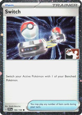 Switch (Cosmos Holo) 194/198  - Holofoil Prize Pack Series Cards - Common