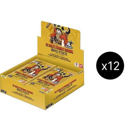 The World's Strongest Warriors Booster Box Case