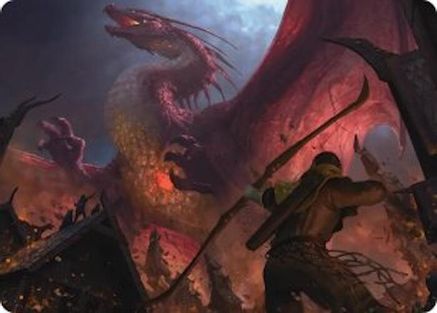 Magnificent End Art Card (ASHOB-005) - Art Series: The Hobbit