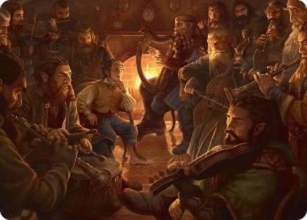An Unexpected Party Art Card (ASHOB-006) - Art Series: The Hobbit