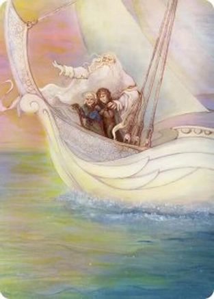 Dawn of a New Age Art Card (ASHOB-026) - Art Series: The Hobbit