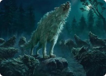 Reverent Howl Art Card (ASHOB-016) - Art Series: The Hobbit