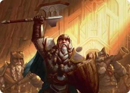 Thorin, Company's Leader Art Card (ASHOB-047) - Art Series: The Hobbit