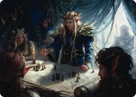 Thranduil the Strategist Art Card (ASHOB-049) - Art Series: The Hobbit