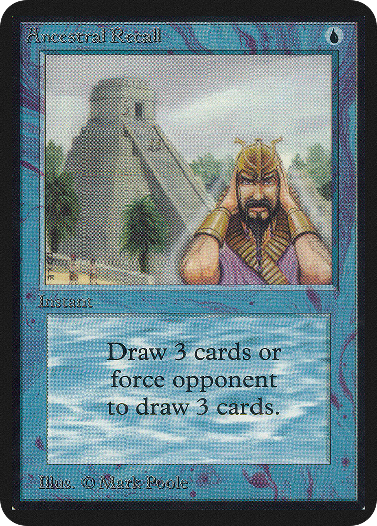 Ancestral Recall [Alpha Edition]