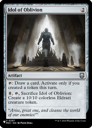 Idol of Oblivion (M3C) (LIST-297) - The List Reprints