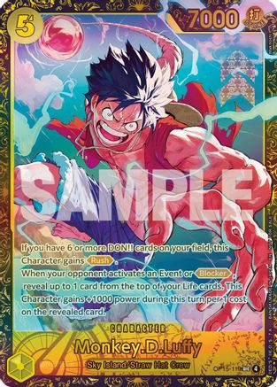 Monkey.D.Luffy (OP15-119) (OP15-119) - One Piece Promotion Cards Foil