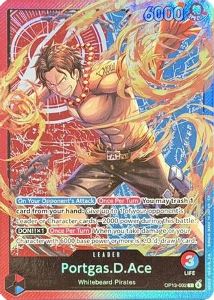 Portgas.D.Ace (Sound Loader Ace and Sabo Edition 2026) (OP13-002) - One Piece Promotion Cards Foil