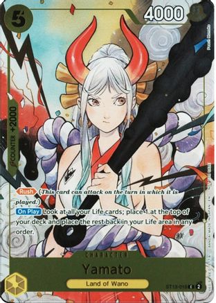 Yamato (Dash Pack 2025) (ST13-016) - One Piece Promotion Cards Foil