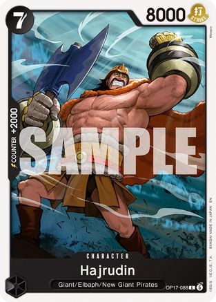 Hajrudin (OP17-088) - The World's Strongest Warriors