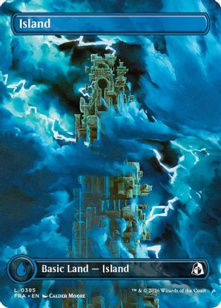 Island (Borderless) (0385) (FRA-385) - Reality Fracture Foil