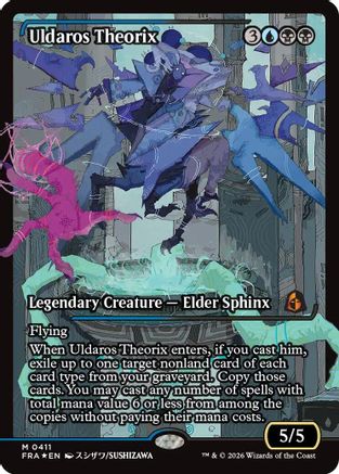 Uldaros Theorix (Showcase) (0411) (FRA-411) - Reality Fracture Foil