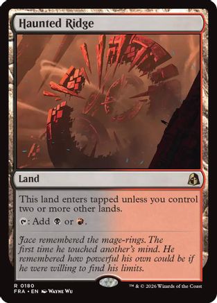 Haunted Ridge (FRA-180) - Reality Fracture Foil