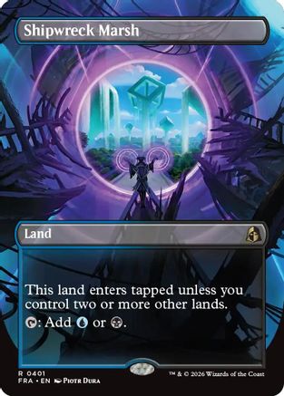 Shipwreck Marsh (Borderless) (FRA-401) - Reality Fracture Foil