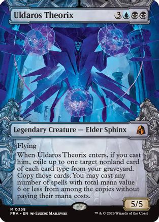 Uldaros Theorix (Showcase) (0358) (FRA-358) - Reality Fracture Foil