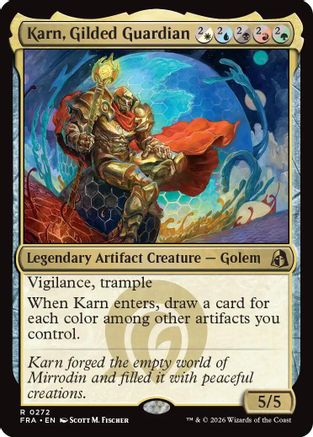 Karn, Gilded Guardian (FRA-272) - Reality Fracture
