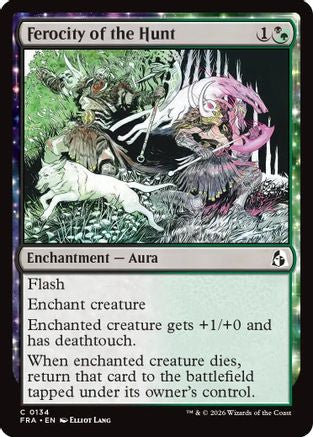 Ferocity of the Hunt (FRA-134) - Reality Fracture Foil