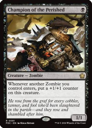 Champion of the Perished (FDC-091) - Commander: Foundations