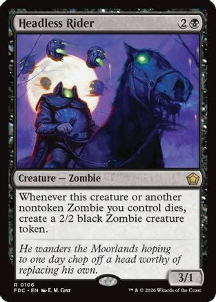 Headless Rider (FDC-106) - Commander: Foundations