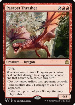 Parapet Thrasher (FDC-170) - Commander: Foundations