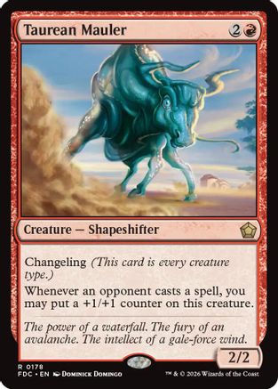 Taurean Mauler (FDC-178) - Commander: Foundations