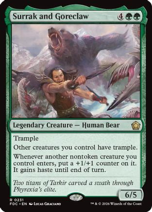 Surrak and Goreclaw (FDC-231) - Commander: Foundations