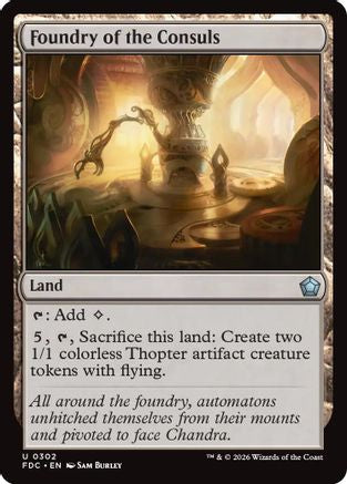Foundry of the Consuls (FDC-302) - Commander: Foundations