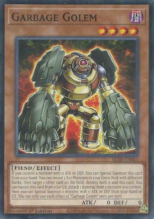 Garbage Golem (BETB-EN033) - Beyond the Brave 1st Edition