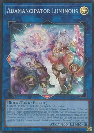 Adamancipator Luminous (BETB-EN049) - Beyond the Brave 1st Edition