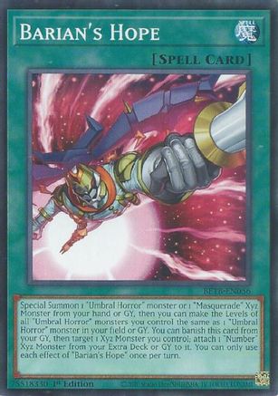 Barian's Hope (BETB-EN056) - Beyond the Brave 1st Edition