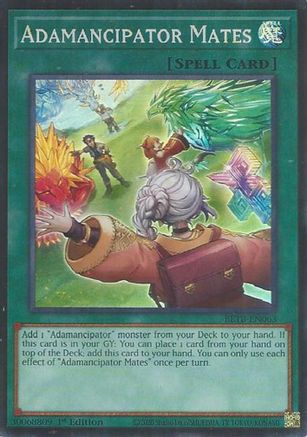 Adamancipator Mates (BETB-EN063) - Beyond the Brave 1st Edition
