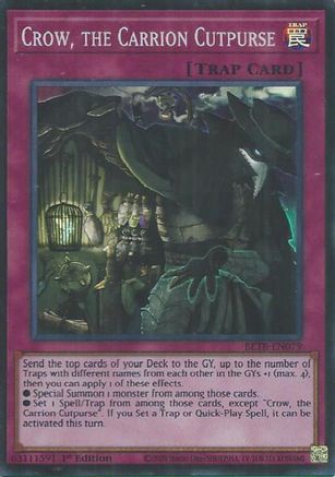 Crow, the Carrion Cutpurse (BETB-EN079) - Beyond the Brave 1st Edition
