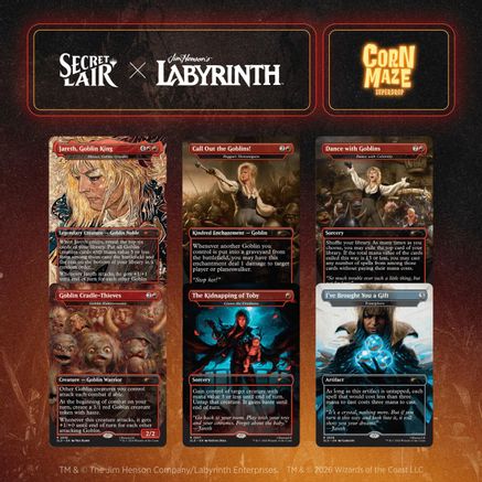 Secret Lair Drop: Secret Lair x Jim Henson's Labyrinth: Fear Me, Love Me - Non-Foil Edition