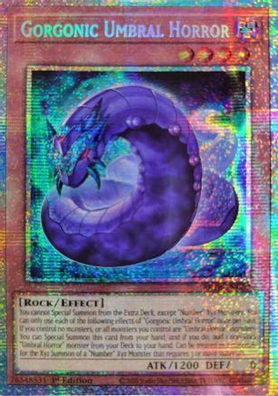 Gorgonic Umbral Horror (Starlight Rare) (BETB-EN007) - Beyond the Brave 1st Edition