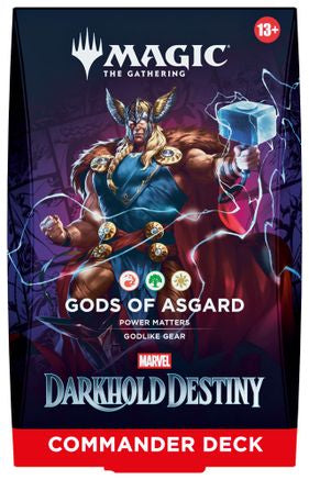 Marvel: Darkhold Destiny Commander Deck - Gods of Asgard