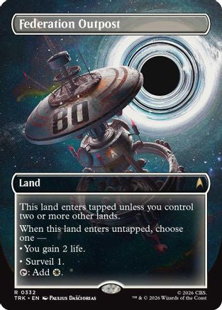 Federation Outpost (Borderless) (TRK-332) - Star Trek