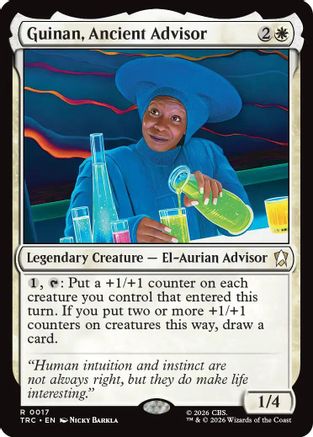 Guinan, Ancient Advisor (Surge Foil) (TRC-017) - Commander: Star Trek Foil