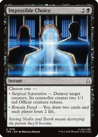 Impossible Choice (TRK-116) - Star Trek