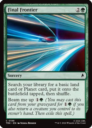 Final Frontier (TRK-198) - Star Trek