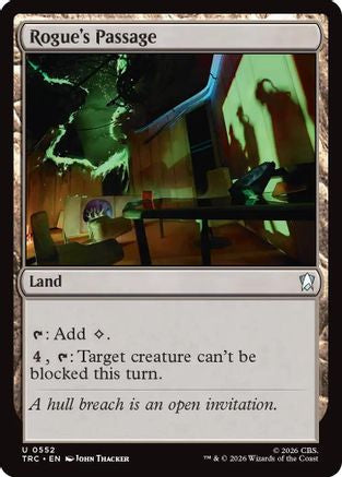 Rogue's Passage (Surge Foil) (TRC-552) - Commander: Star Trek Foil