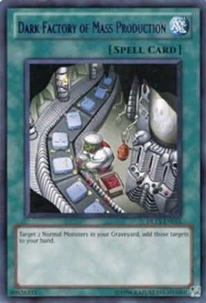 Dark Factory of Mass Production (Red) (DL13-EN015) - Duelist League Promo Unlimited