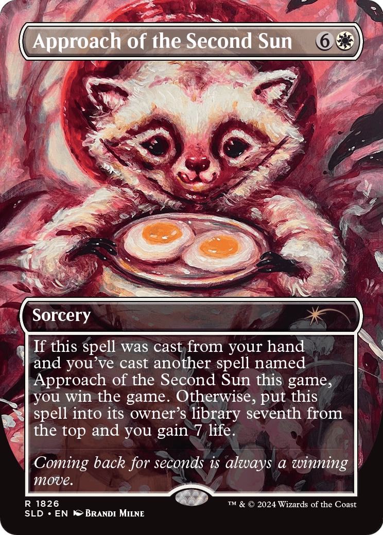 Approach of the Second Sun (Rainbow Foil) [Secret Lair Drop Series]