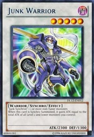 Junk Warrior (Blue) (DL12-EN012) - Duelist League Promo Unlimited