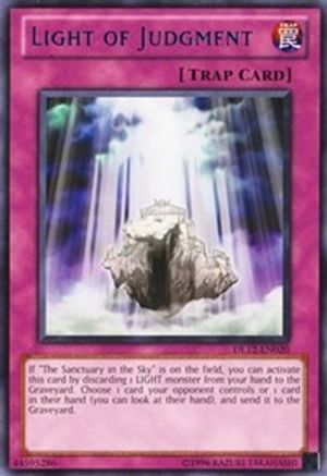 Light of Judgment (Blue) (DL12-EN020) - Duelist League Promo Unlimited