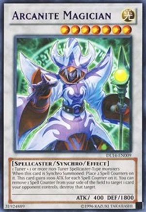 Arcanite Magician (Purple) (DL14-EN009) - Duelist League Promo Unlimited