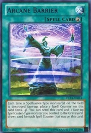 Arcane Barrier (Purple) (DL14-EN014) - Duelist League Promo Unlimited